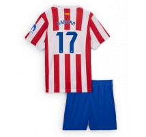 Atletico Madrid David Hancko #17 Koszulka Podstawowa dzieci 2025-26 Krótki Rękaw (+ krótkie spodenki)